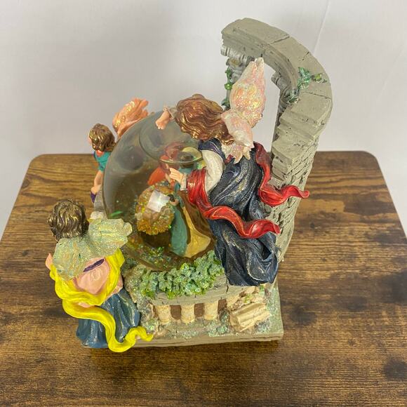 Christopher Radko Nativity Snow Globe Limited Edition Vintage 90s Christmas Ange - Picture 5 of 16